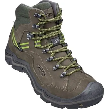 Pánská treková obuv Keen Galleo Mid WP M Black/Greenery