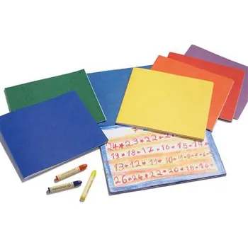 Sešit Epochový sešit 24x21 cm na šířku se závojíčkem - oranžový