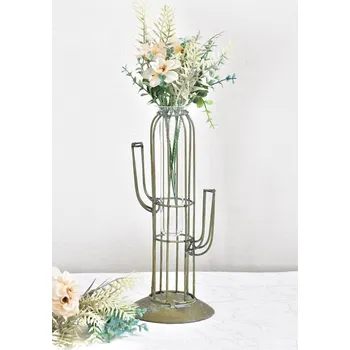 Váza Kovová váza kaktus M (113259 036 753004 kaktus váza M)