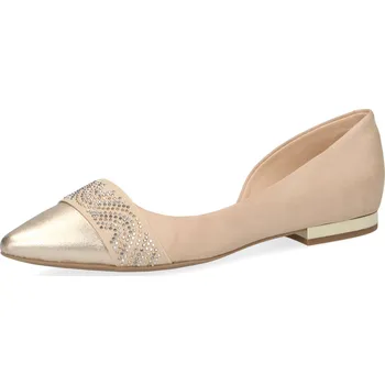 Dámské lodičky Caprice dámské baleríny 9-24209-22 Barva: béžová, Velikost: 37,5