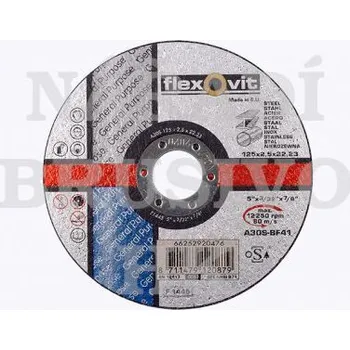 Řezný kotouč Flexovit Řezný kotouč 180x2,5x22,23 A30S GENERAL PURPOCE 8711479121760