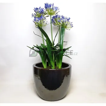 Květináč Metal Glaze Couple 39x34cm - Do interiéru a exteriéru