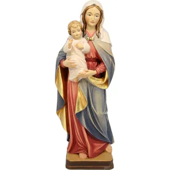 Vánoční dekorace Ornatis Panna Marie s Ježíškem v náručí Provedení: Přírodní bez malování, Velikost stojících figur dospělých postav: 7,5 cm Dřevěná socha Panny Marie s Ježíškem v náručí