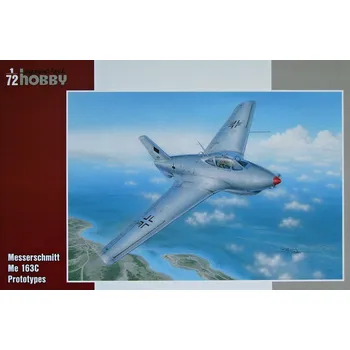 Plastikový model Special hobby 1/72 Messerschmitt Me 163C Prototypes