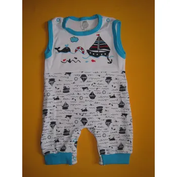 Arex, ČR Letní dupačky Ocean Barva: tyrkysově modrá, Velikost: 68