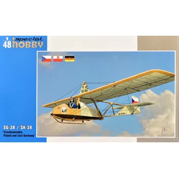 Plastikový model Special hobby 1/48 SG-38/ŠK-38 (Czechoslov.,Poland&East Germ.)