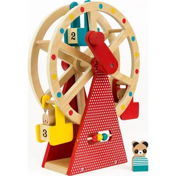 Dřevěná hračka Petit Collage Dřevěné ruské kolo