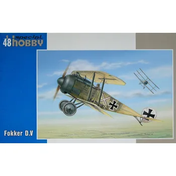 Plastikový model Special hobby 1/48 Fokker D.V (3x camo versions)