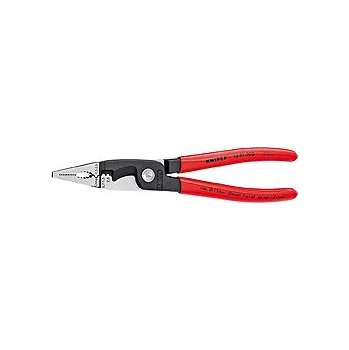 Ruční nářadí KNIPEX 1381200 Elektrikářské kleště (Délka 200mm. Hodnoty odizolování: 0,7-1,5+2,5mm². Max. střižný Ø: 15mm. Fosfátované, Leštěná hlava, Rukojeti potažené umělou hmotou)