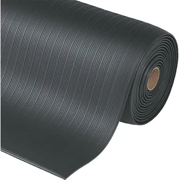 Rohožka Černá protiúnavová rohož (role) Airug Plus - délka 18,3 m, šířka 91 cm, výška 0,94 cm - 81716669