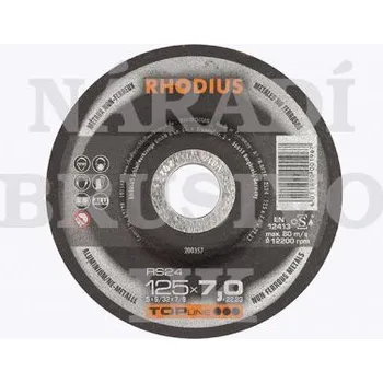 Brusný kotouč Rhodius Brusný kotouč 180x7x22,23 RS24 TOPline 4011890002001