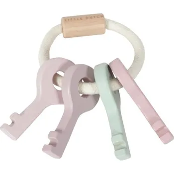 Hračka pro nejmenší Little Dutch Klíče Pink