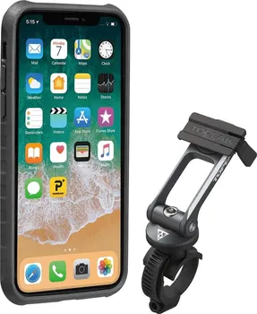 Pouzdro na mobilní telefon Topeak Ridecase pro iPhone X černé