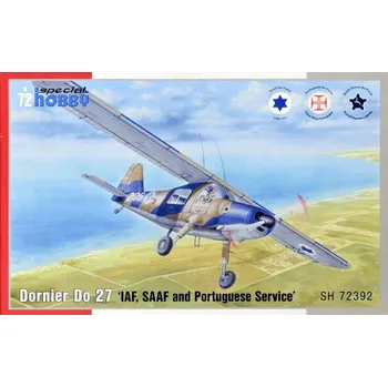 Plastikový model Special hobby 1/72 Dornier Do 27 'IAF, SAAF, Portuguese Service'