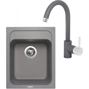 Kuchyňský dřez Sinks Titanium 72 dřez Classic 400 + baterie Mix 35