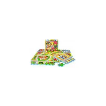 City mapa puzzle pěnové TM-011