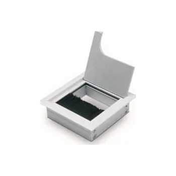 Nábytkové kování prechodka kablova Merida 80x80 chrom matny