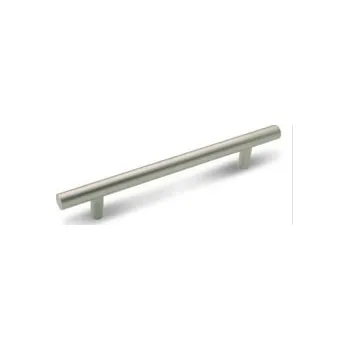 Nábytkové kování Nábytková úchytka Hrazda 12 - satina, rozteč/délka 160/220