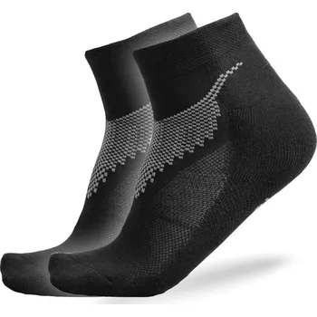 Pánské ponožky Sportovní ponožky FREEZ ANCLE SOCKS 2-pack black 39-42