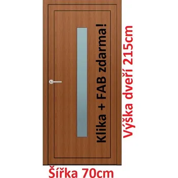 Vchodové dveře Vchodové plastové dveře Soft Hana 70x215 cm - Akce!