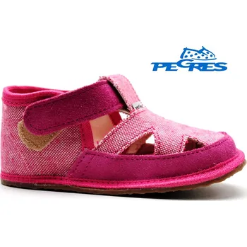 Chlapecké polobotky Pegres Bosé Pegresky 2096 růžové Velikost: 17