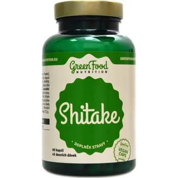 Přírodní produkt Green Food Nutrition Shiitake 90 vegan cps.