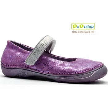 Dívčí baleríny Dívčí baleríny DDstep 046-602B fialková Velikost: 25