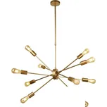 Searchlight 29010-10GO Alpha závěsné svítidlo E27 10 x 60W + Trio 983-3400 3x LED žárovka TROPFEN 1x4W | E14 | 470lm | 3000K