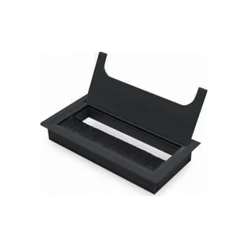 Nábytkové kování prechodka kablova Merida 80x160 , barva černá