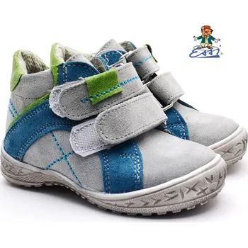 Dívčí polobotky ESSI Sázavan SÁZAVAN ESSI S 1902 Dětské boty modrošedé Velikost: 22