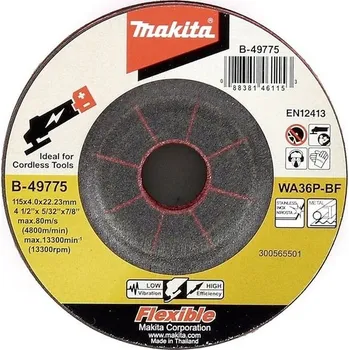 Brusný kotouč Makita B-49775 115 mm