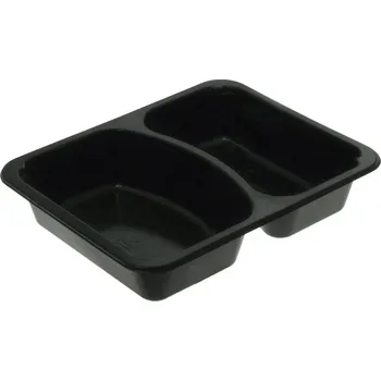 Vakuovačka VAC-STAR Miska dvoudílná M2/45 černá - oblá přepážka