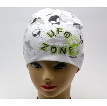 Čepice Čepice dvouvrstvá RDX 1958 UFO Barva: Bílá, Velikost: 3 (2-4 roky)