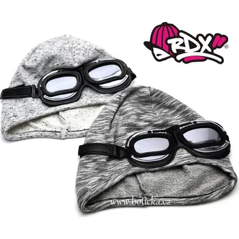 Čepice Čepice na uši RDX 2440 Brýle šedé Velikost: 4 (3-5 let)
