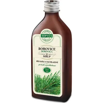 Přírodní produkt Topvet Borovicový sirup farmářský 320 g