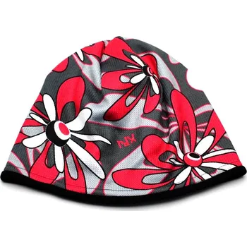 Kukla Zimní čepice funkční RDX 3478 Květy 03 Barva: šedá, Velikost: 7 (9-12 let)