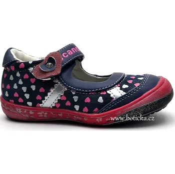 Dívčí baleríny V+J obuv SCANDI balerínky 42-0255 modré Velikost: 27