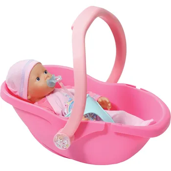 Panenka Zapf Creation My Little Baby Born Super Soft s přenosnou sedačkou