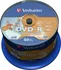 Optické médium Verbatim DVD-R 4,7GB 16x print no id spindl 50 pack