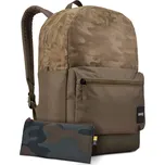 Case Logic Founder batoh 26L CCAM2126 - olivově hnědý se vzorem