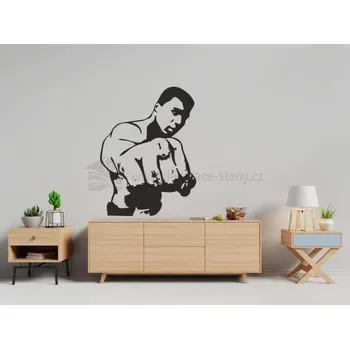 Samolepící dekorace Samolepicí dekorace - Muhammad Ali - dekorace-steny.cz - 40 x 55 cm - 697