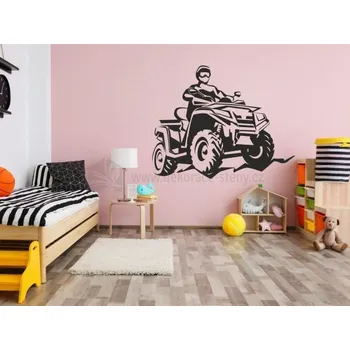 Samolepící dekorace Nálepky na zeď - Čtyřkolka