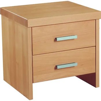 Noční stolek FMP-lignum Noční stolek Zuzana Buk - jádro masiv 719 Eben, lak 45x40x36 cm