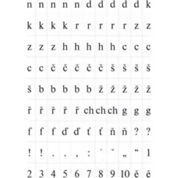 Český jazyk Skládací abeceda pro 1. ročník ZŠ - Didaktis (2014)