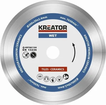 Řezný kotouč Kreator KRT081104