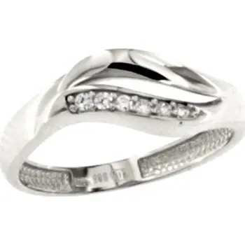 Prsten Zlatnictví U Kostela Prsten z bílého zlata se zirkony 0796 52 1591-17646922