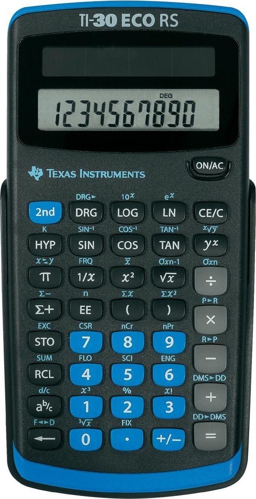 Texas Instruments Ti 30 Eco Rs Hochzahlen Texas Instruments TI-30 ECO RS od 455 Kč - Zbozi.cz