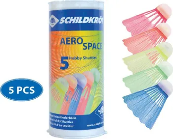 Badmintonový košíček Schildkröt Aero Space 5 ks