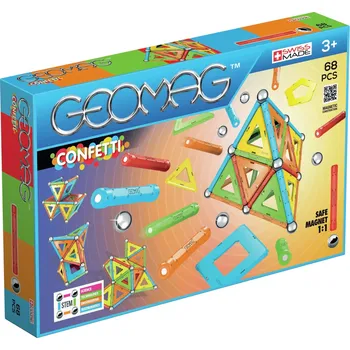 Stavebnice Geomag Geomag Confetti 68 dílků