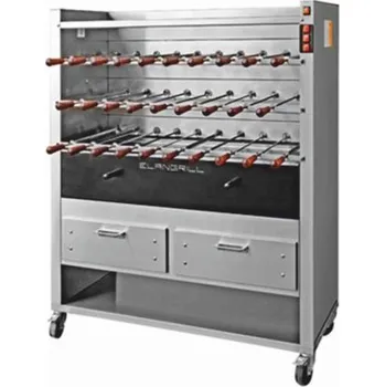 Zahradní gril Gril, Churrasco, CM29C, na dřevěné uhlí, s mobilním podstavcem Sleva 30000Kč